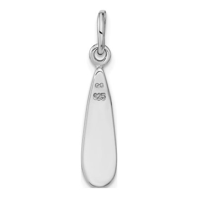 Sterling Silver Abalone Teardrop Pendant – view 4