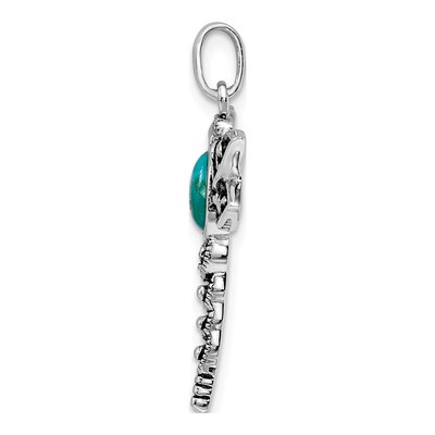 Sterling Silver Dragonfly Pendant – view 3