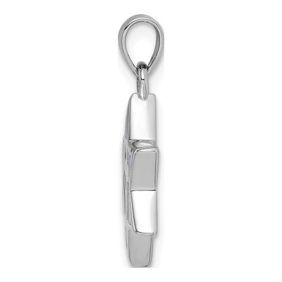 Sterling Silver Lab-Created Opal & CZ Star of David Pendant – view 3