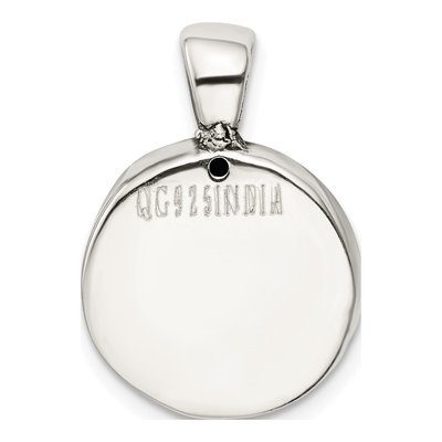 Sterling Silver Antiqued Tree Pendant – view 4