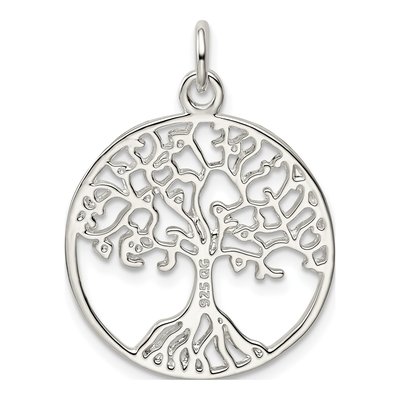 Sterling Silver Tree of Life Pendant – view 4