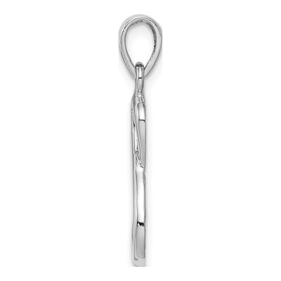 Sterling Silver Cross Infinity Pendant – view 3