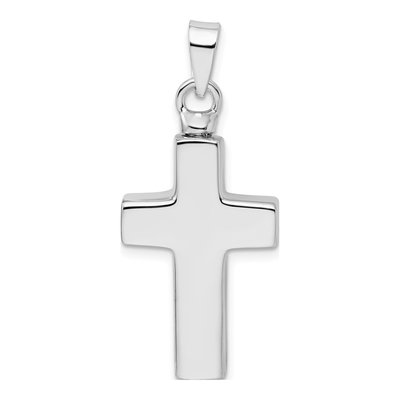 Sterling Silver Enameled Cross Ash Holder Pendant – view 4
