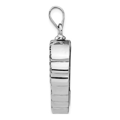 Sterling Silver Angel Wing Ash Holder Pendant – view 3
