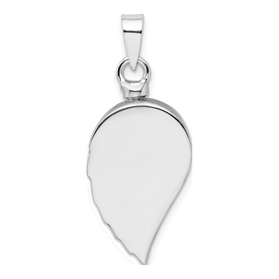 Sterling Silver Angel Wing Ash Holder Pendant – view 4