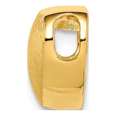 Gold-Plated Sterling Silver Heart Slide Pendant – view 3