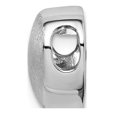 Sterling Silver Heart Slide Pendant – view 3