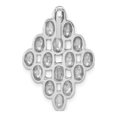 Sterling Silver Fancy Slide Pendant – view 4