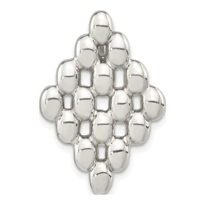 Sterling Silver Fancy Slide Pendant