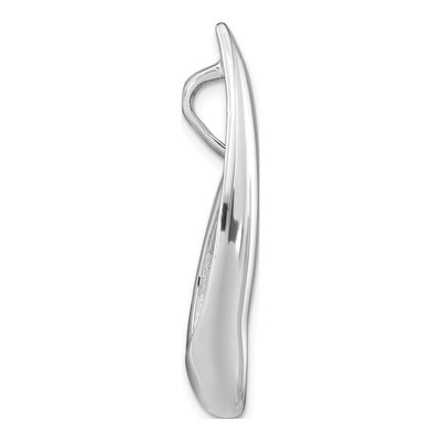 Sterling Silver Fancy Slide Pendant – view 2