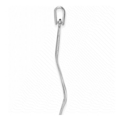Sterling Silver Diamond-Cut Leaf Pendant – view 3