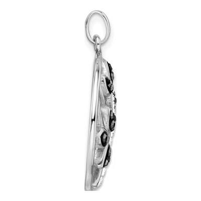 Sterling Silver Crystal Tree of Life Pendant – view 3