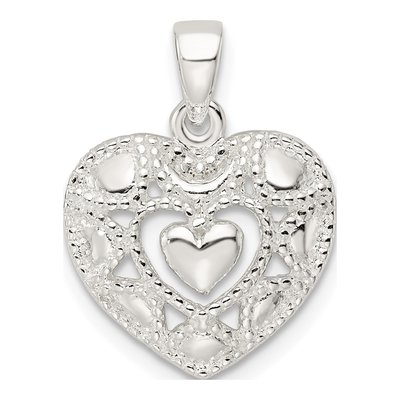 Sterling Silver Heart Pendant