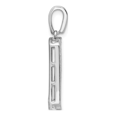 Sterling Silver CZ Pendant – view 3
