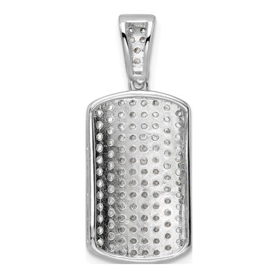 Sterling Silver CZ Pendant – view 5