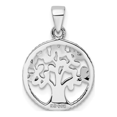 Sterling Silver Tree Pendant – view 5