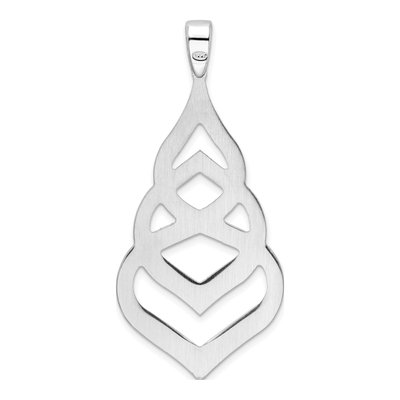 Sterling Silver Fancy Drop Pendant – view 5