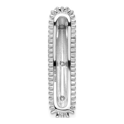 Sterling Silver CZ Fancy Slide Pendant – view 5