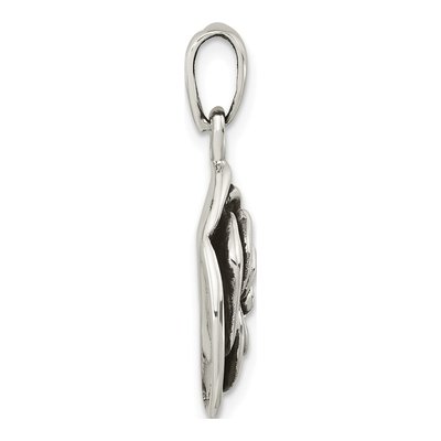 Sterling Silver Antiqued Pendant – view 3
