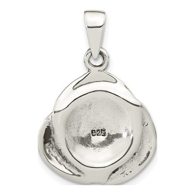 Sterling Silver Antiqued Pendant – view 5
