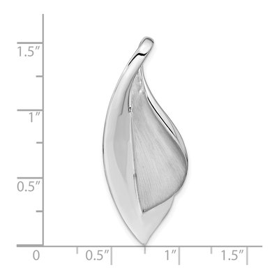 Sterling Silver Fancy Slide Pendant – view 4