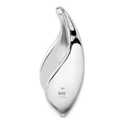 Sterling Silver Fancy Slide Pendant – view 5