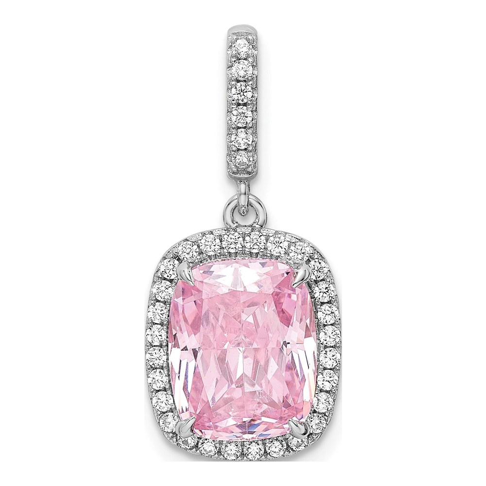 Sterling Silver CZ Pendant
