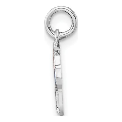 Sterling Silver Girls' Enamel Ice Cream Pendant – view 3