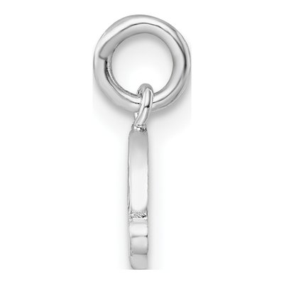 Sterling Silver Girls' Enamel Rainbow Pendant – view 3