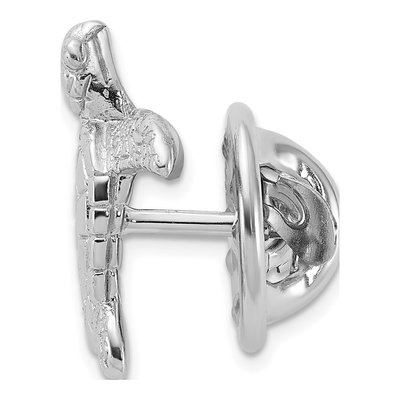Sterling Silver Turtle Pin – view 2