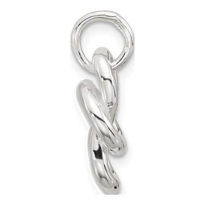 Sterling Silver Fancy Knot Pendant – view 2