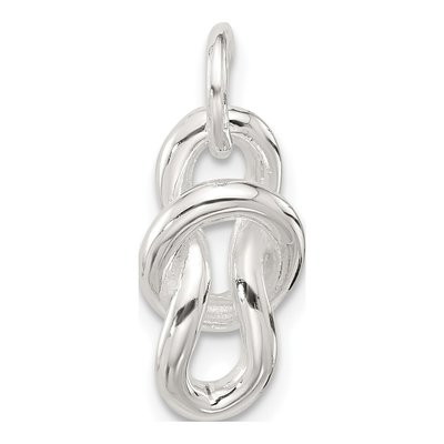 Sterling Silver Fancy Knot Pendant