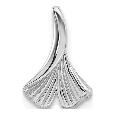 Sterling Silver Floral Leaf Charm