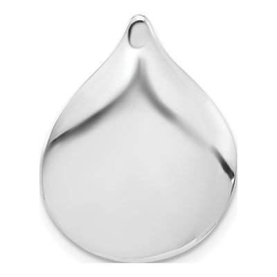 Sterling Silver Teardrop Slide Pendant