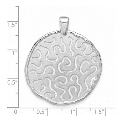 Sterling Silver Fancy Pendant – view 4