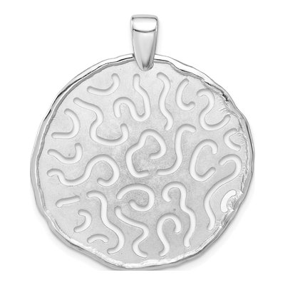 Sterling Silver Fancy Pendant