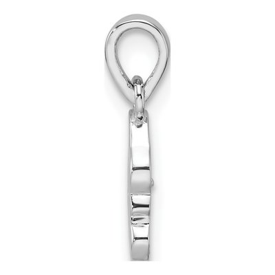 Sterling Silver Enameled Cat for Girls Pendant – view 3