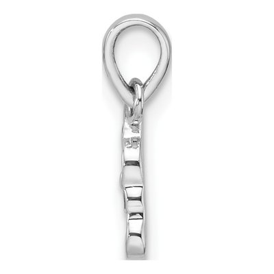 Sterling Silver Kids' Enamel Dog Pendant – view 3