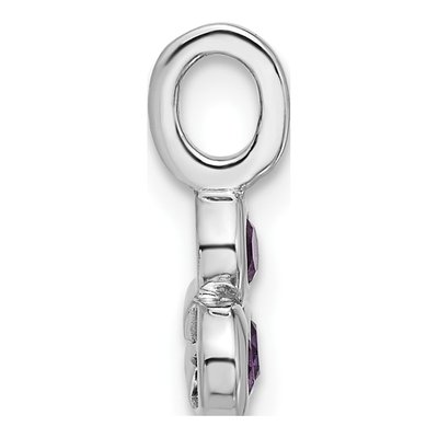 Sterling Silver Amethyst Pendant – view 2