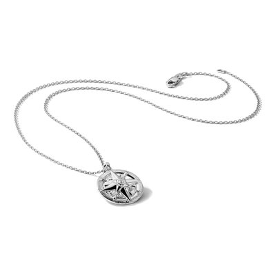 Sterling Silver Citrine & Peridot Rainbow Starfish Pendant – view 5