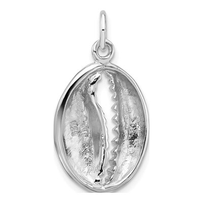 Sterling Silver Cowrie Shell Pendant – view 3