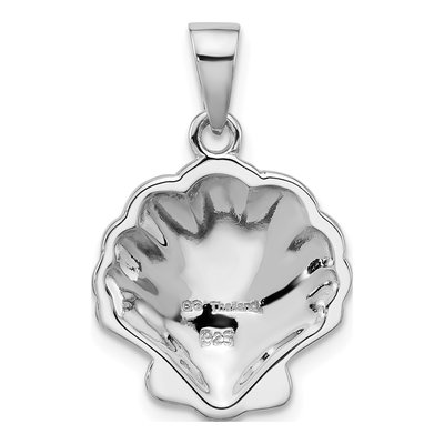 Sterling Silver Abalone Shell Pendant – view 3