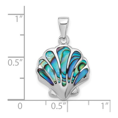 Sterling Silver Abalone Shell Pendant – view 4