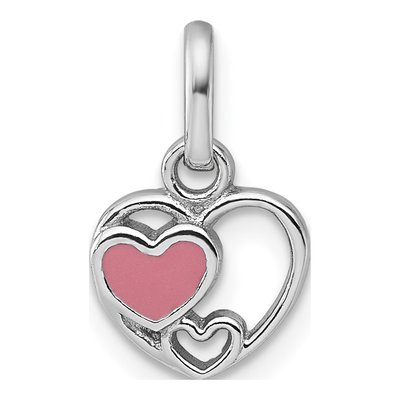 Sterling Silver Triple Heart Pendant