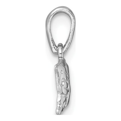 Sterling Silver Girls' Butterfly Pendant – view 3