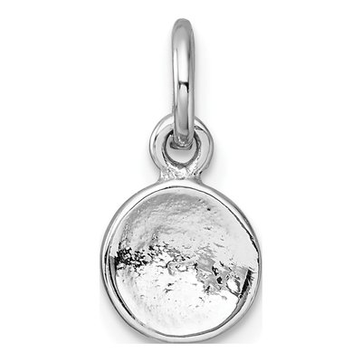 Sterling Silver Kids' Enamel Smiley Face Pendant – view 4