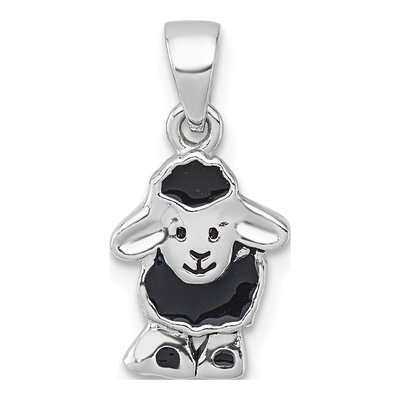 Sterling Silver Sheep for Kids Pendant