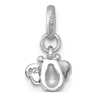 Sterling Silver Enamel Bee for Kids Pendant – view 4