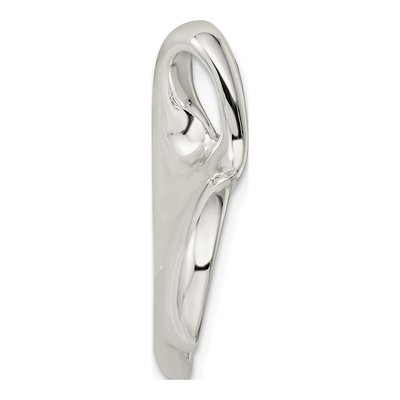 Sterling Silver Heart Pendant – view 3