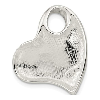Sterling Silver Heart Pendant – view 5